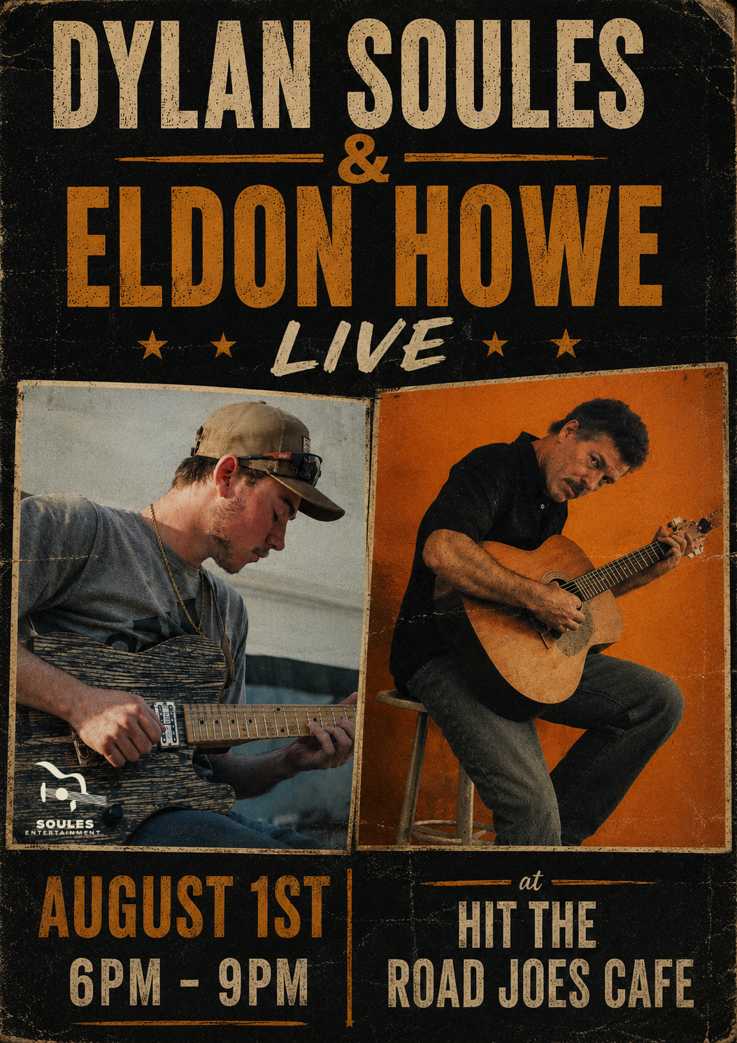 Hit The Road Joe's show poster